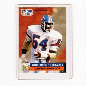 NFL Football Cards 90s Keith Traylor Denver Broncos